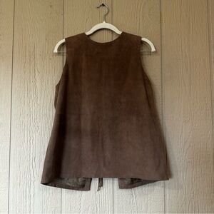 Tyler Boe Brown Sleeveless Top